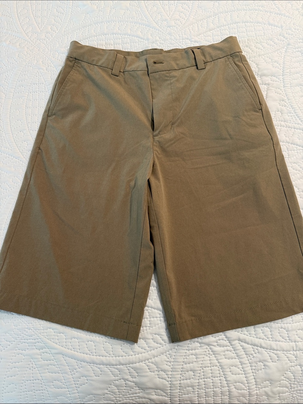 Vineyard Vines Boys Flat-Front Performance Khaki Shorts